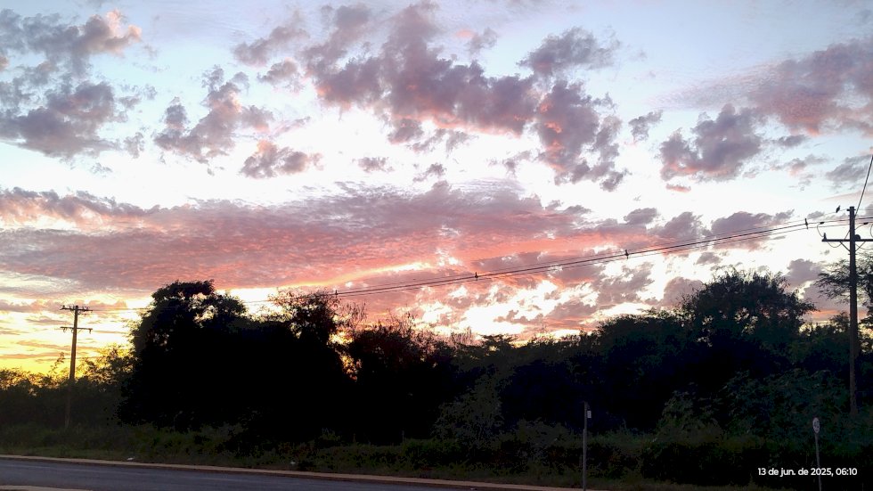 Nova frente fria trás chuva para boa parte de Mato Grosso do Sul neste final de semana