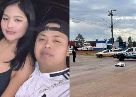 Casal morre em grave acidente envolvendo moto e caminhão