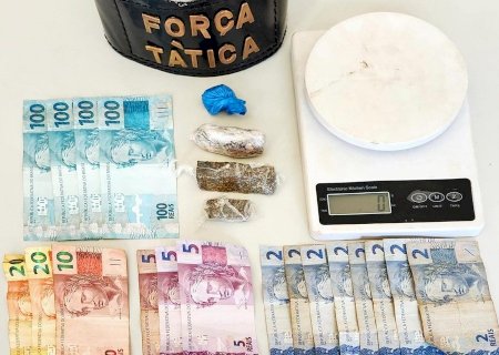 Nova Andradina -  Polícia Militar frustra ação de tráfico e apreende menor com drogas e balança de precisão