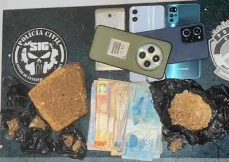 Polícia Civil prende chefe do tráfico e apreende grande quantidade de crack