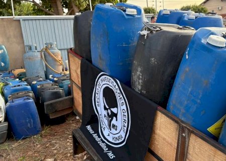 Polícia Civil apreende combustível clandestino em Nova Andradina