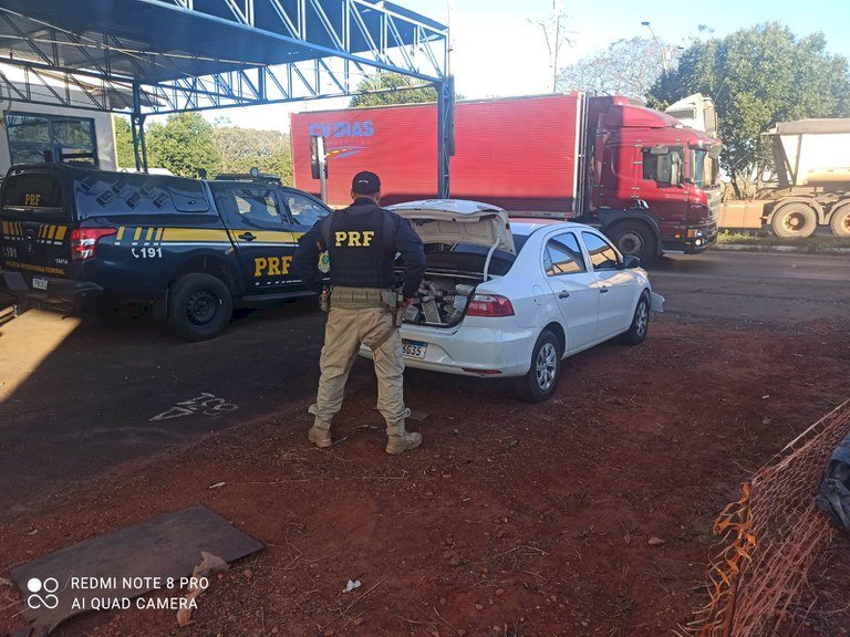 Ivinhema - PRF apreende 411,5 kg de maconha