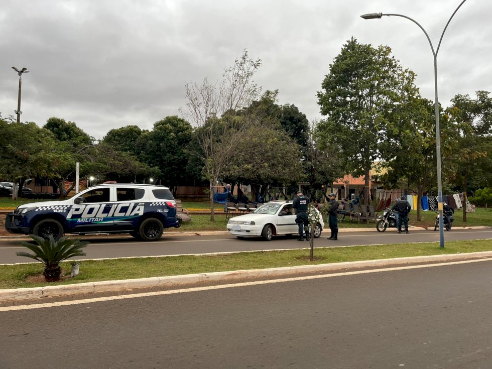 Ivinhema - Polícia Militar realiza blitz preventiva