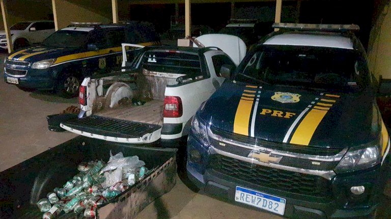 PRF apreende 34 Kg de skunk em Bataguassu