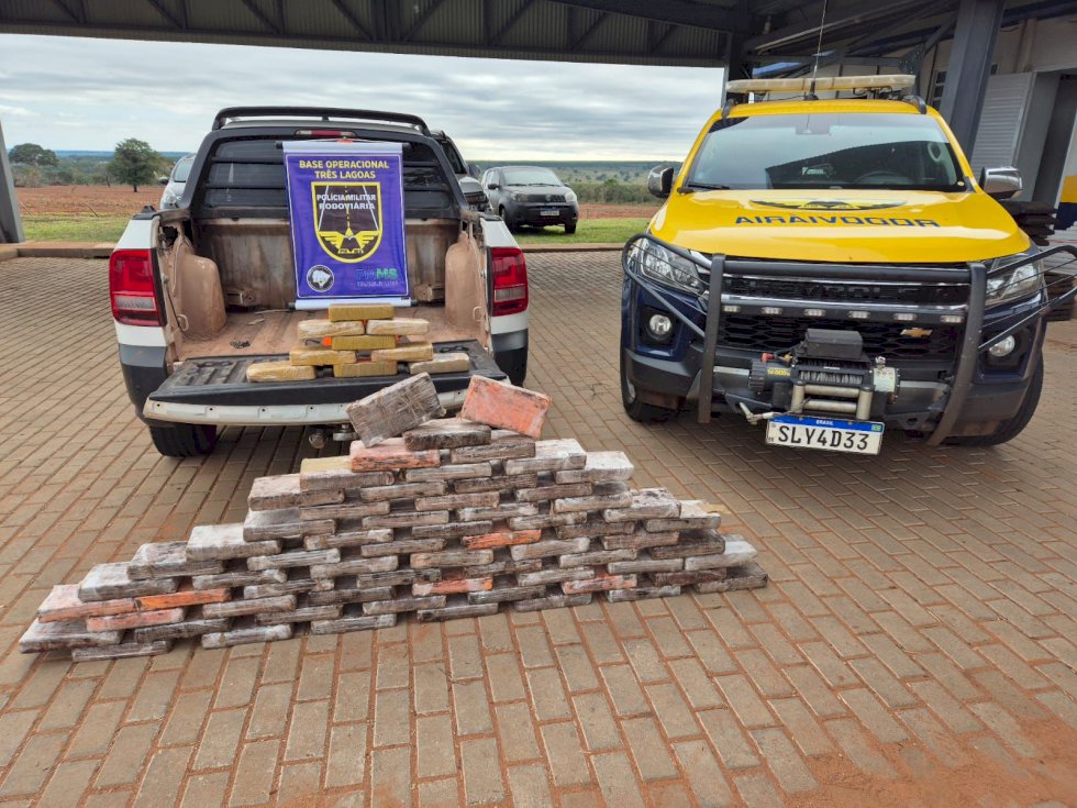 PMR prendeu um homem por tráfico de drogas