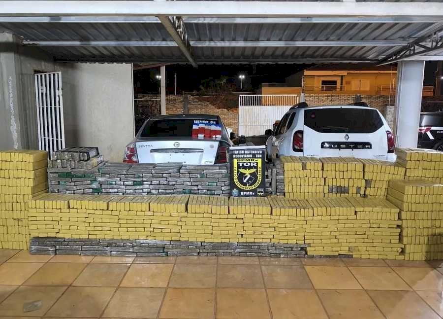 Polícia Militar Rodoviária apreende mais de 2 toneladas de maconha