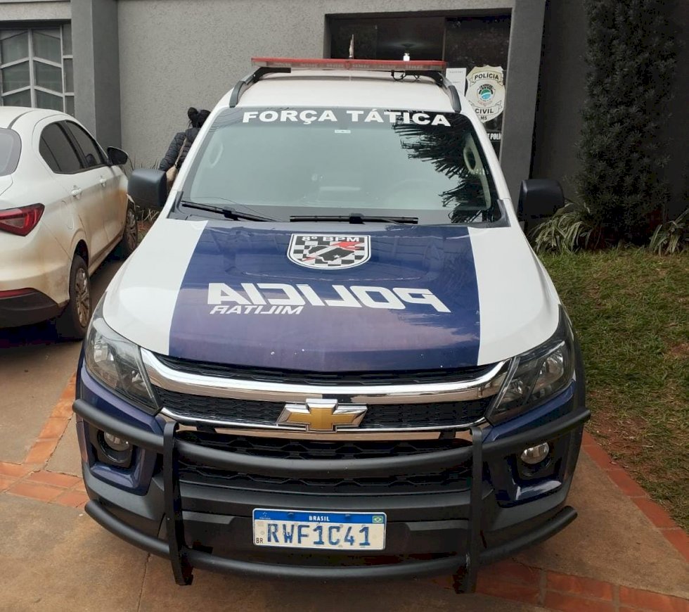 Polícia Militar prende dois foragidos da Justiça em Nova Andradina