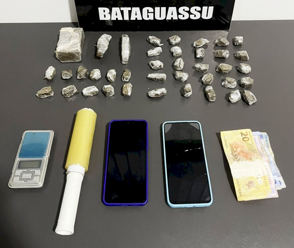 Polícia civil fecha ponto de tráfico e prende suspeito