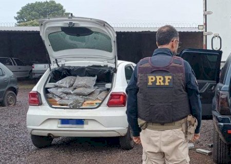 PRF apreende 1,7 tonelada de maconha