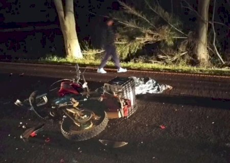 Colisão entre motos deixa uma vítima em óbito na MS - 157