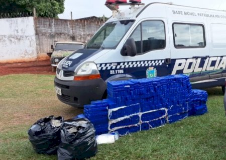 Polícia Militar apreende mais de 450 kg de drogas e recupera veículo furtado em Anaurilândia