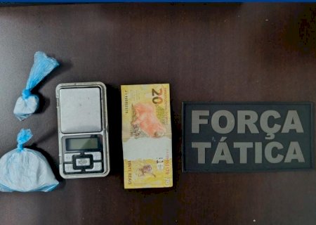Ivinhema - Polícia Militar prende homem por tráfico de drogas