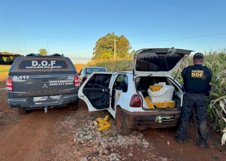 Foragido é recapturado pelo DOF com mais de 300 quilos de drogas