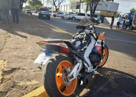 Empresário morre em acidente entre moto e caminhão em cidade no MS