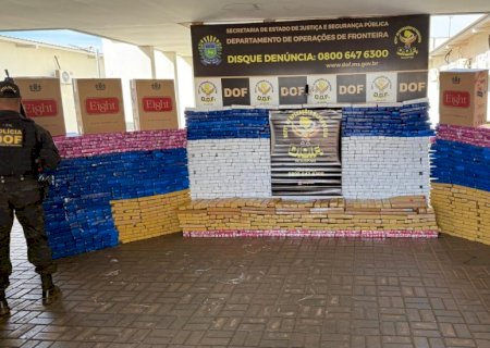 Em menos de 15 dias DOF intercepta segundo comboio com drogas e cigarros