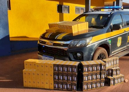 PRF apreende 340 celulares