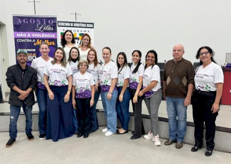 Encerramento do Agosto Lilás reforça combate à violência contra a mulher em Angélica e Ipezal