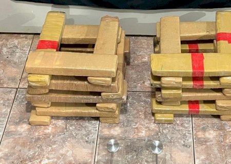 PM apreende mais de 30 kg de maconha em Nova Andradina