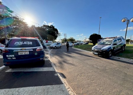 Polícia Militar prende foragido da justiça durante blitz em Nova Andradina