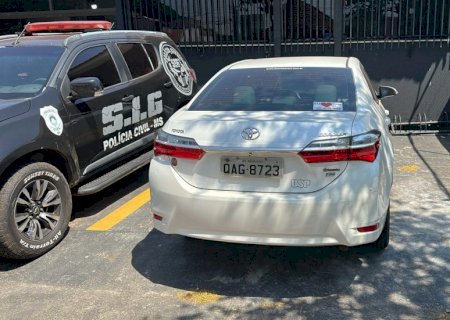 Em ação conjunta, Polícia Civil e PRF recuperam veículo furtado e realizam duas prisões por receptação