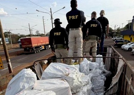 PRF apreende mais de 7 toneladas de maconha