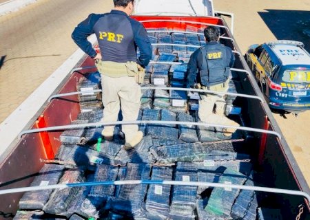 PRF apreende 3,3 toneladas de maconha