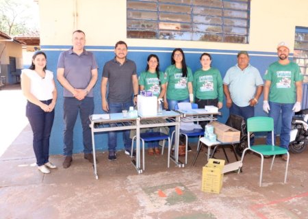 Campanha de Vacinação Antirrábica imuniza mais de 2,4 mil animais