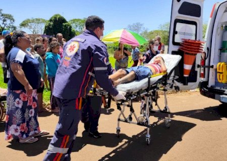 Rapaz é baleado com três tiros e fica em estado grave