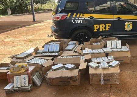 PRF apreende 629 Kg de cocaína
