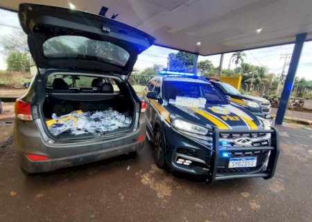 PRF prende comerciante de Dourados com produtos contrabandeados