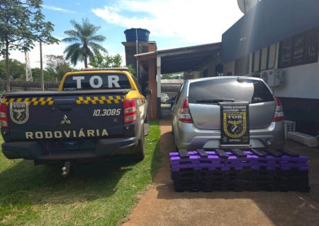 Polícia Militar Rodoviária apreende mais de 100 kg de maconha na MS -295