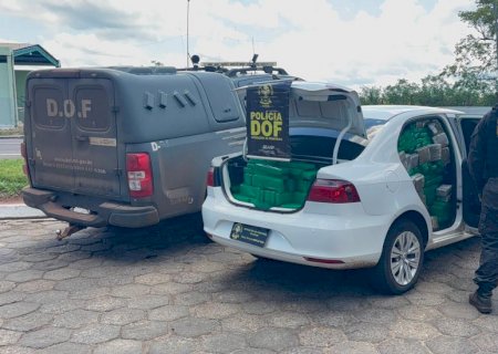 DOF prende dupla com mais de 620 quilos de drogas que seriam entregues em São Paulo