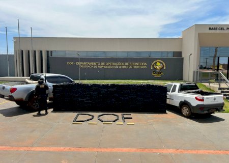 DOF apreende 2,1 toneladas de drogas avaliadas em mais de R$ 4,5 milhões