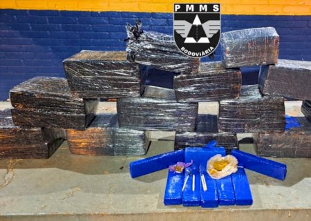 PMR aprende mais de 200 kg de drogas durante fiscalização na MS -156