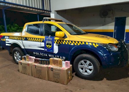 PMR apreende carga de perfumes irregulares em ônibus na MS - 134