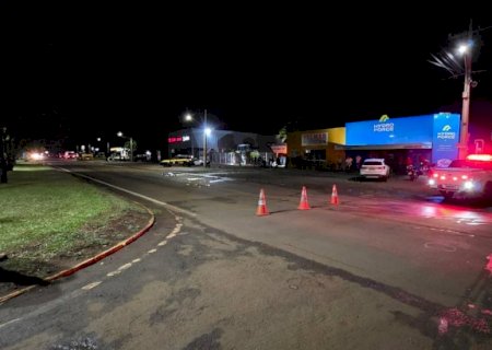 Motociclista morre após grave acidente em cruzamento em cidade do MS