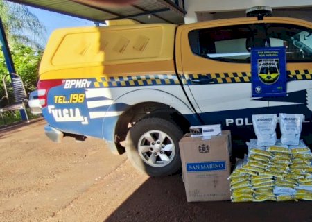PMR apreende cigarros e agrotóxicos proibidos durante fiscalização na MS-134