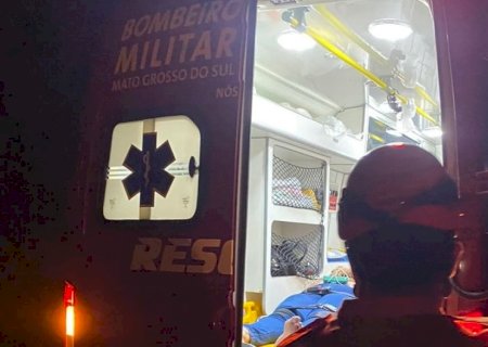 Duas mulheres ficam feridas após queda de motocicleta em Nova Andradina