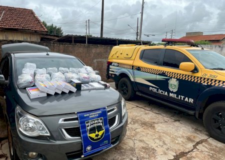 Deodápolis - PMR apreendeu eletrônicos sem documentação fiscal na MS -276