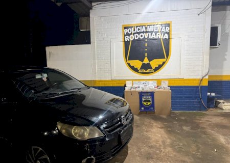 PMR apreendeu medicamentos irregulares em veículo na MS - 164