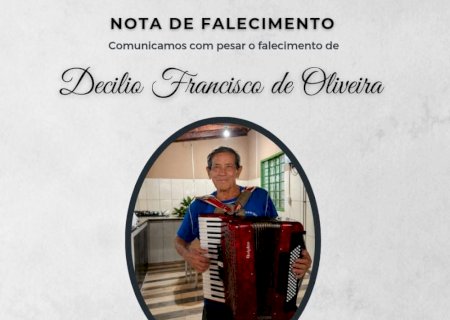 Ivinhema - Nota de falecimento