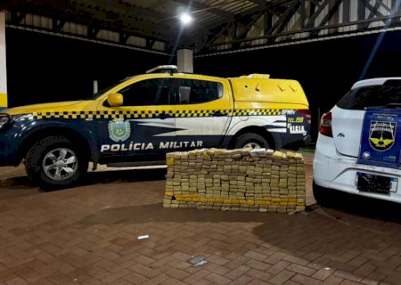 PMR apreendeu quase duzentos e cinquenta quilos de drogas na MS - 164