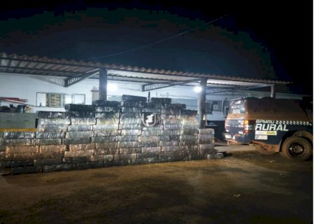 Batalhão de Polícia Militar Rural apreende mais de 1,4 toneladas de maconha durante Operação Integrar
