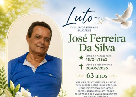 Ivinhema - Nota de falecimento