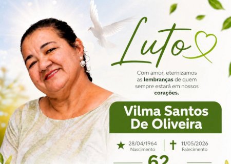 Nova Andradina - Nota de falecimento
