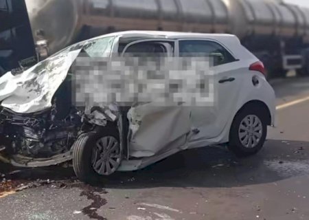Acidente envolvendo dois carros na BR-158 deixa duas vítimas fatais