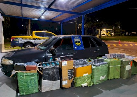 PMR apreende mercadorias avaliadas em mais de R$ 566 mil durante fiscalização na MS-164