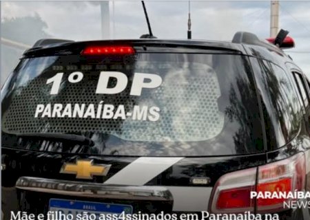 MÃE e filho são executados a tiros em Paranaíba. Polícia Militar atendeu ocorrência de duplo homicídio