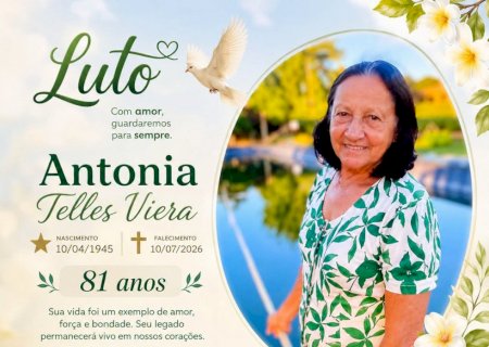 Ivinhema - Nota de falecimento