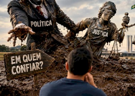 Política e Justiça sendo arrastadas para a lama: em quem confiar?